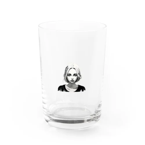 インクGirl Water Glass