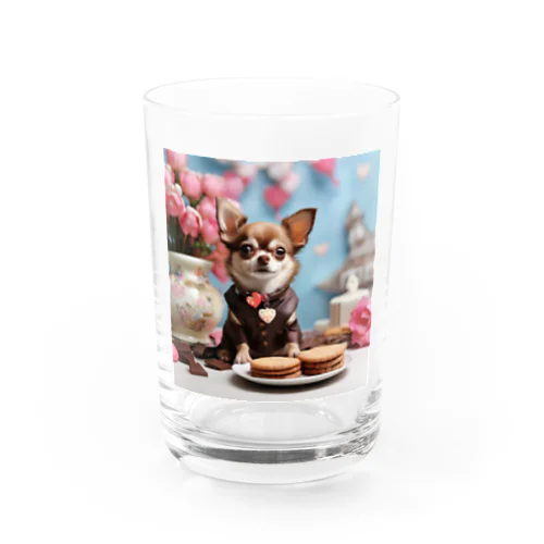 🐾まかろんチワワの小さな大冒険🏡💕 - 家族との絆を深める物語 Water Glass