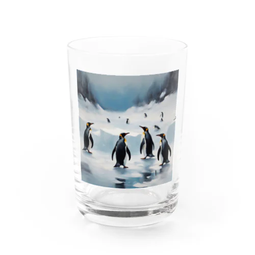 共存を目指すペンギン Water Glass