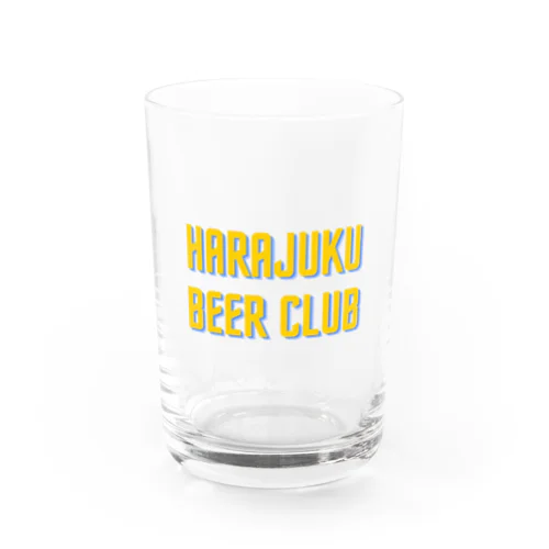 HARAJUKU BEER CLUB Water Glass