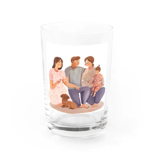 家族だんらん Water Glass