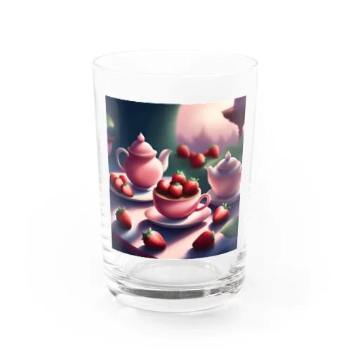 苺と紅茶 Water Glass