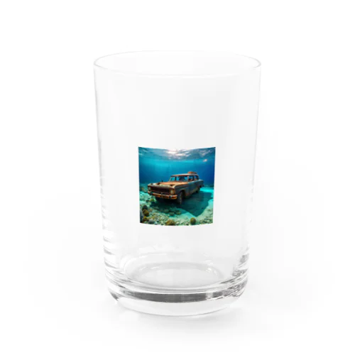 海底に沈む車 Water Glass