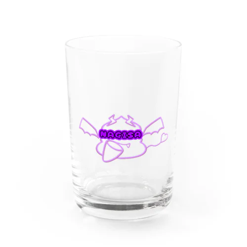 推し活ロゴ Water Glass