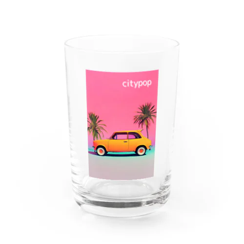 80s CityPop No.19 Water Glass