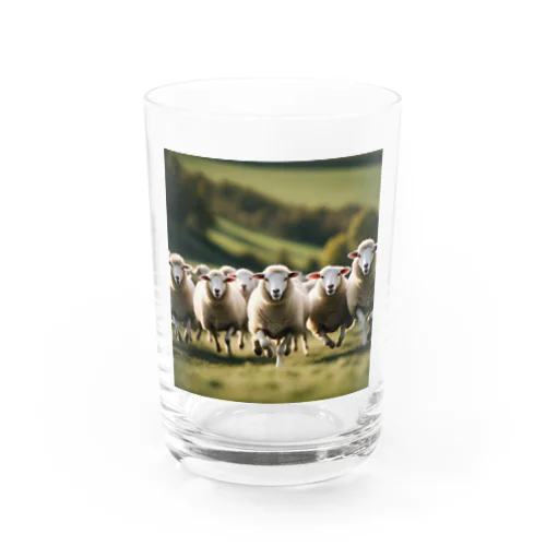 羊の援軍 Water Glass