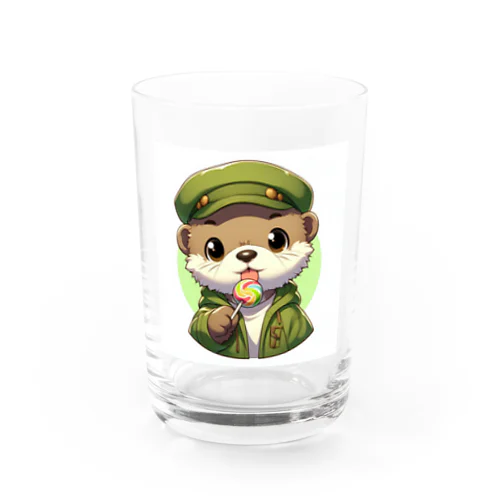 愛くるしいラッコさん Water Glass