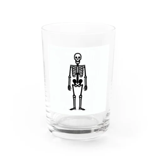 オシャレなガイコツ Water Glass