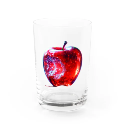 真っ赤なリンゴ Water Glass