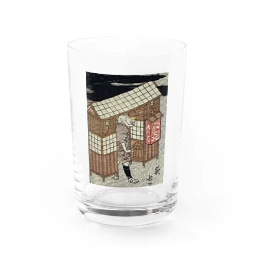 江戸のそば屋 Water Glass