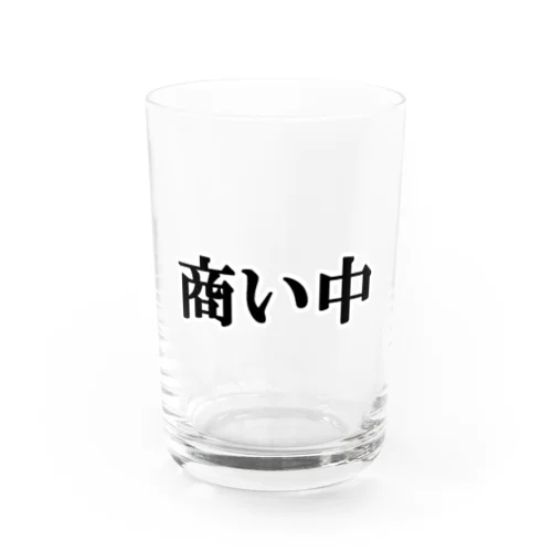 にゃんこ王子 商い中 Water Glass