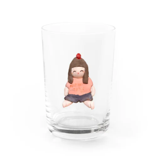 粘土になったのんたこちゅ Water Glass