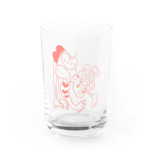 天使ピンク Water Glass