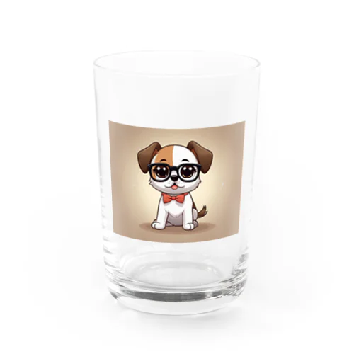 カワイイ犬　眼鏡 グラス