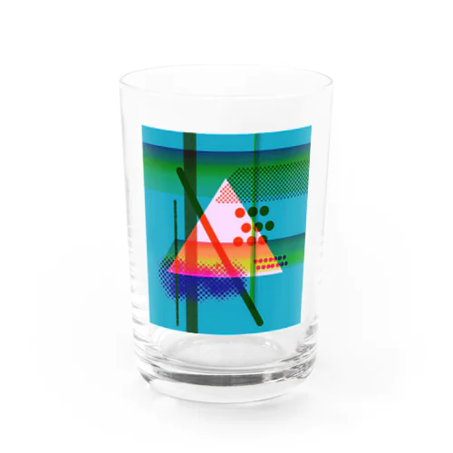 mountain Water Glass