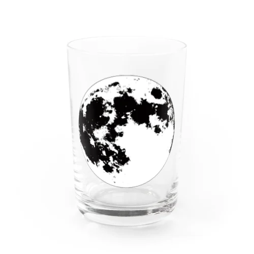 モノクロの月 Water Glass