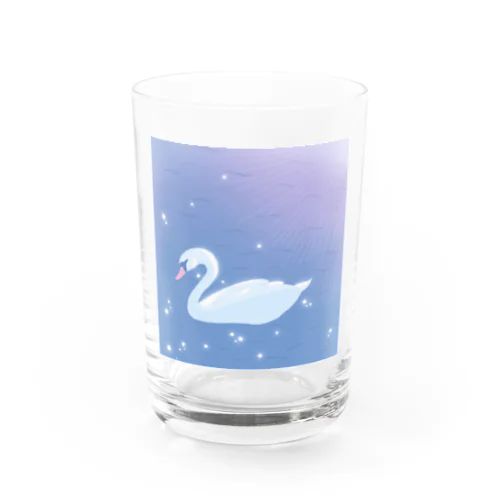 Swan Lake Water Glass