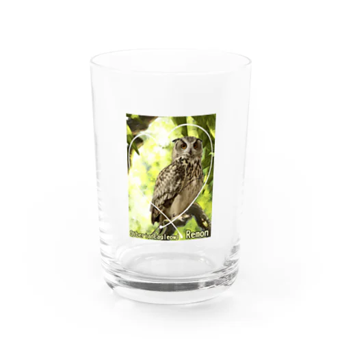 シベリアワシミミズクのれもん Water Glass