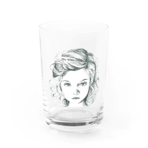 外国人の女の子 グラス
