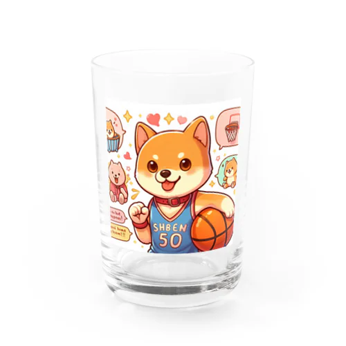 バスケットボール犬　SHBEN Water Glass