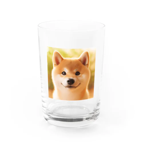 かわいい柴犬の子犬 #5 Water Glass