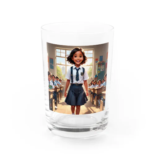 海外の小学生 Water Glass