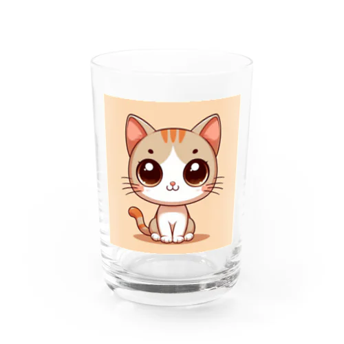 ねこニコばん Water Glass