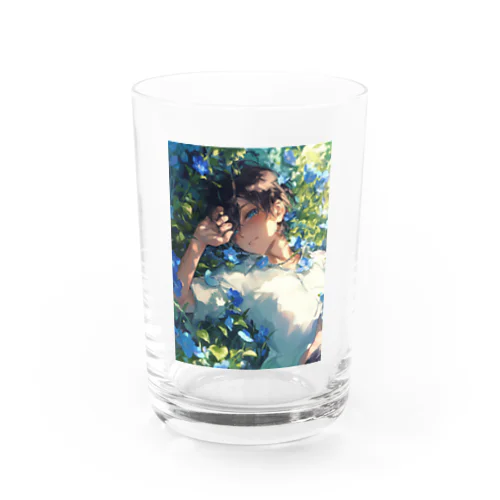 寝ぼけ顔　なでしこ1478 Water Glass