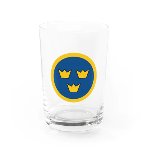 国籍マーク　スウェーデン Water Glass