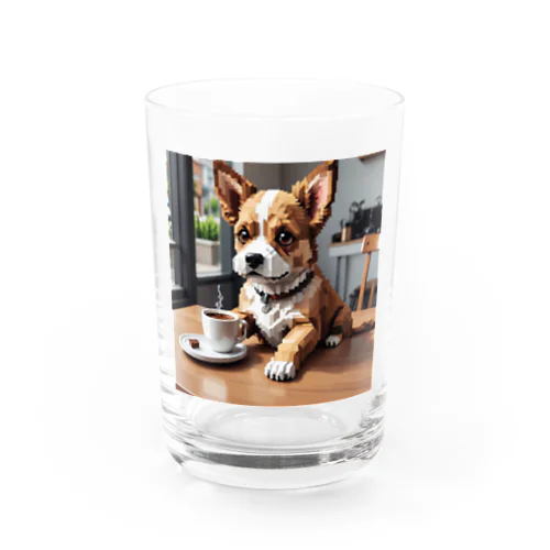 coffee dog Water Glass