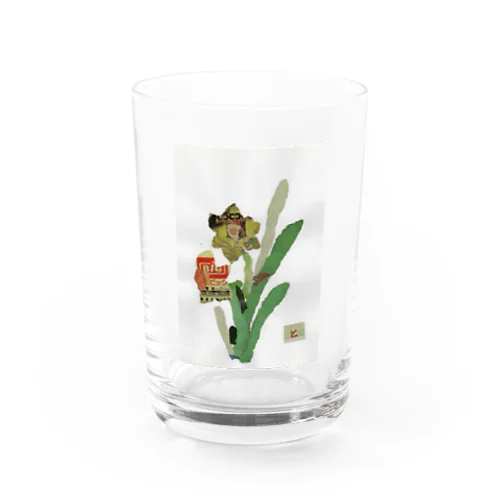 とみよのお花２ Water Glass