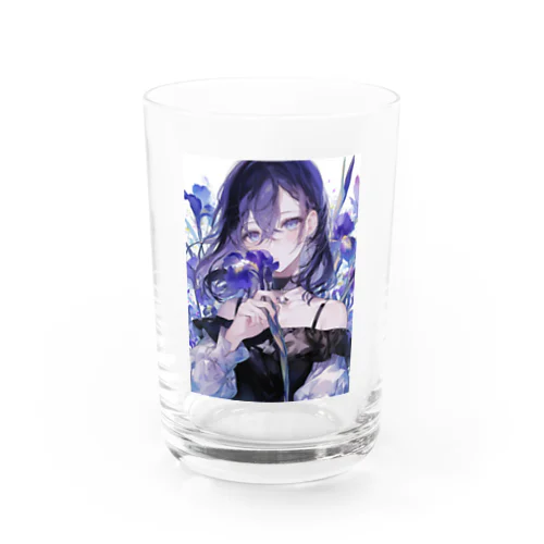 花菖蒲の優美な香り　BLUE PLUM  691 Water Glass