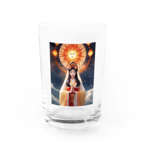 祈願成就・天照大神 Water Glass