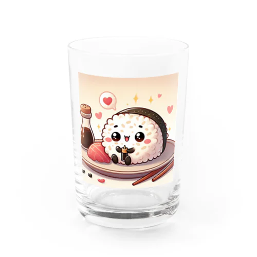 かわいいおにぎりくん🍙 Water Glass