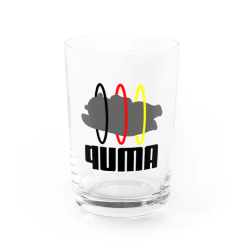 qUMA BKロゴ グラス