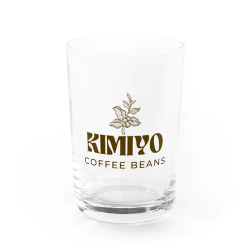 KIMIYO COFFEE BEANSロゴ グラス