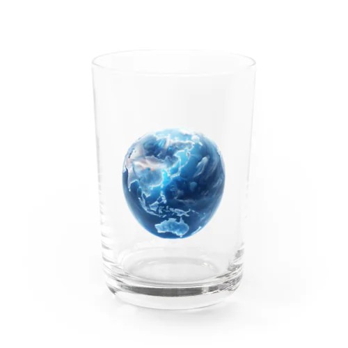 地球_ガラス玉 Water Glass