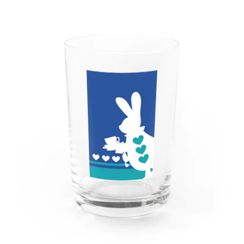 不思議のうささん Water Glass