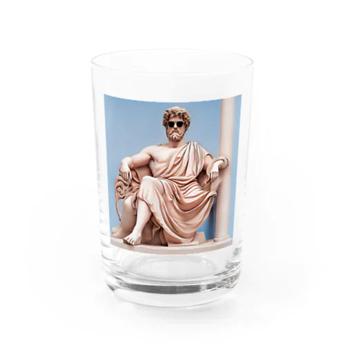 イキった古代ギリシア風の彫刻 Water Glass