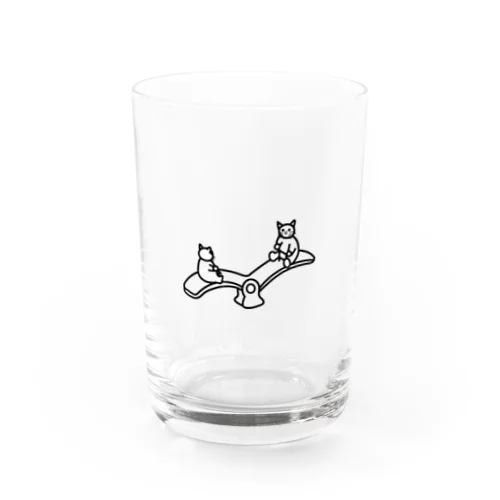 猫のシーソー Water Glass