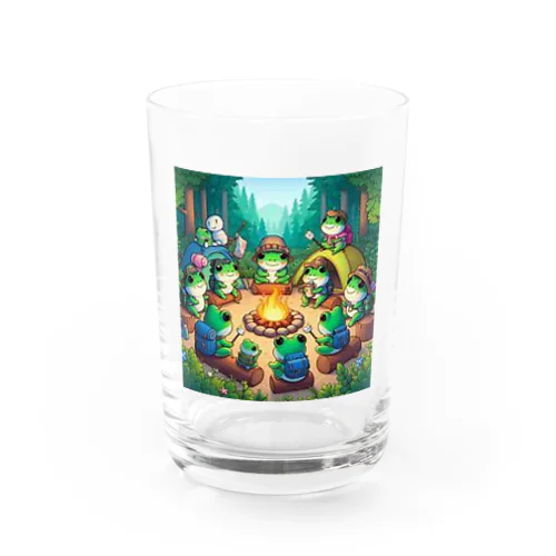 ケロチャンファミリー Water Glass