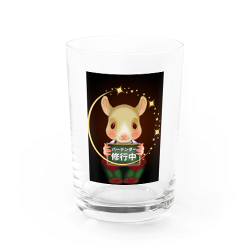 チンチラねずみの『にぃちゃん』🐭① Water Glass