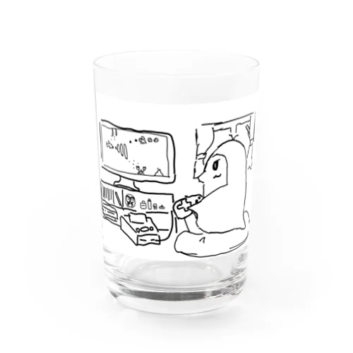 ペンギンの休日 Water Glass