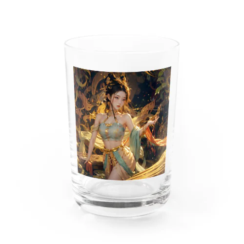 BeautifulOrientalGirl-B Water Glass