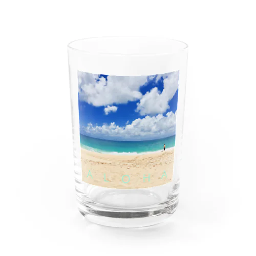 BLUE HAWAII Water Glass