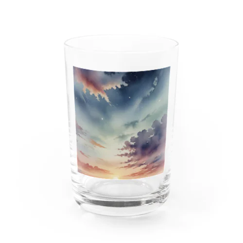 空のグラデーション Water Glass