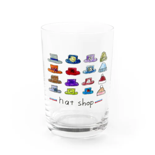 hat shop Water Glass