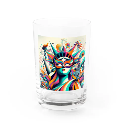 自由な女神 Water Glass