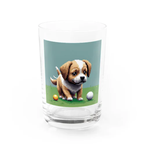 尻尾を振る犬 Water Glass