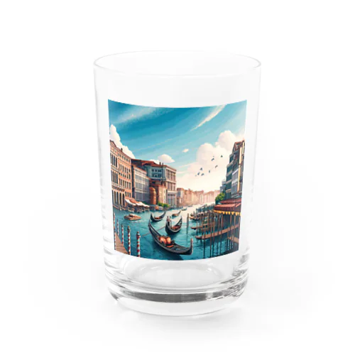 ヴェネチア（pixel art） Water Glass